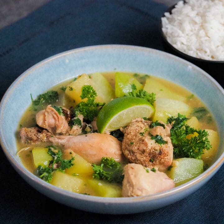 Chicken Tinola - Filipino food for Comfort - Cook me joy